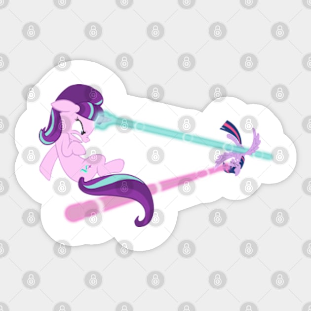 Show Down Sticker by Brony Designs